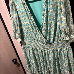 Taylor Turquoise Dress